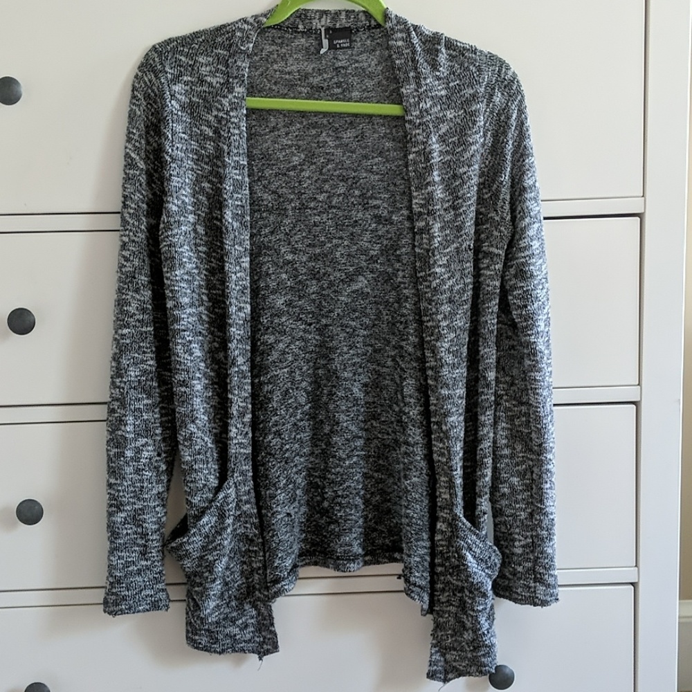 Black and White Urban outfitters cardigan